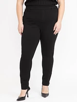 Women's 4 Pocket Pull-on Ponte Skinny Pa