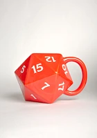 Dungens & Dragons Dice Sculpted Mug