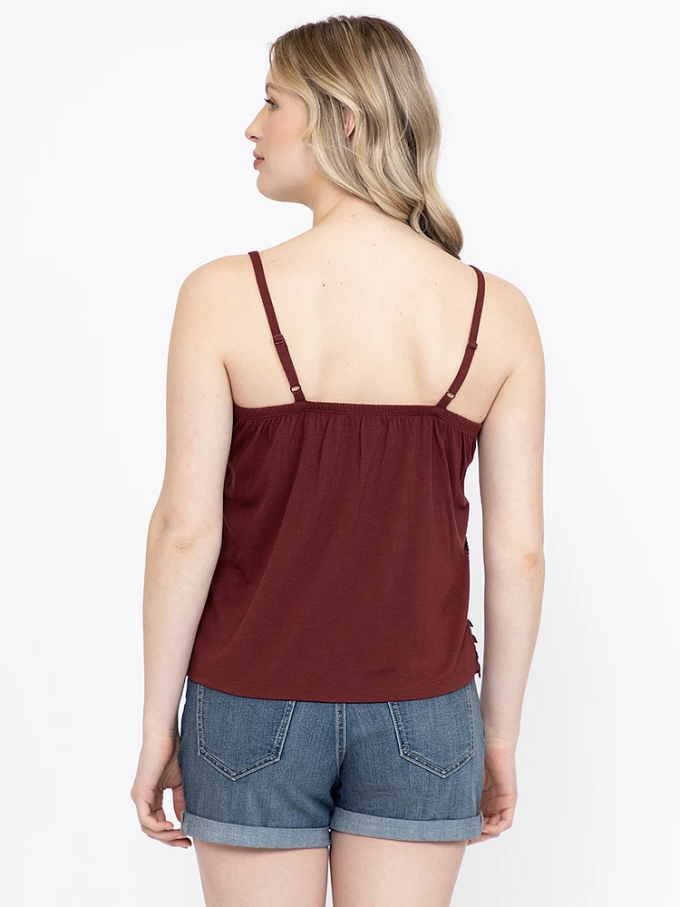 Women's Fringe Strappy Tank