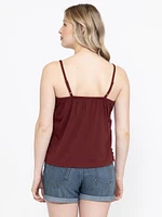 Women's Fringe Strappy Tank