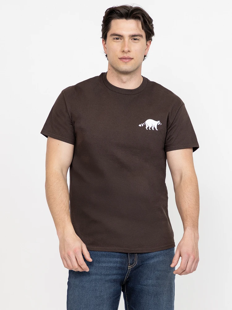 Men's Golf Club Raccoon Tee