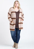 Women's Stripe Cardigan