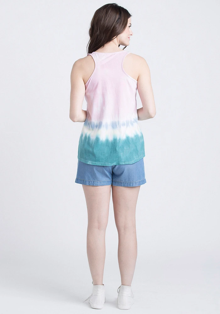 Women's Adventure Tie Dye Racerback Tank