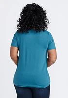 Women's Drapey Scoop Neck Tee