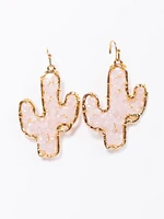 Women's Cactus Earrings