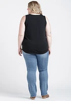 Women's Mama Scoop Neck Tank