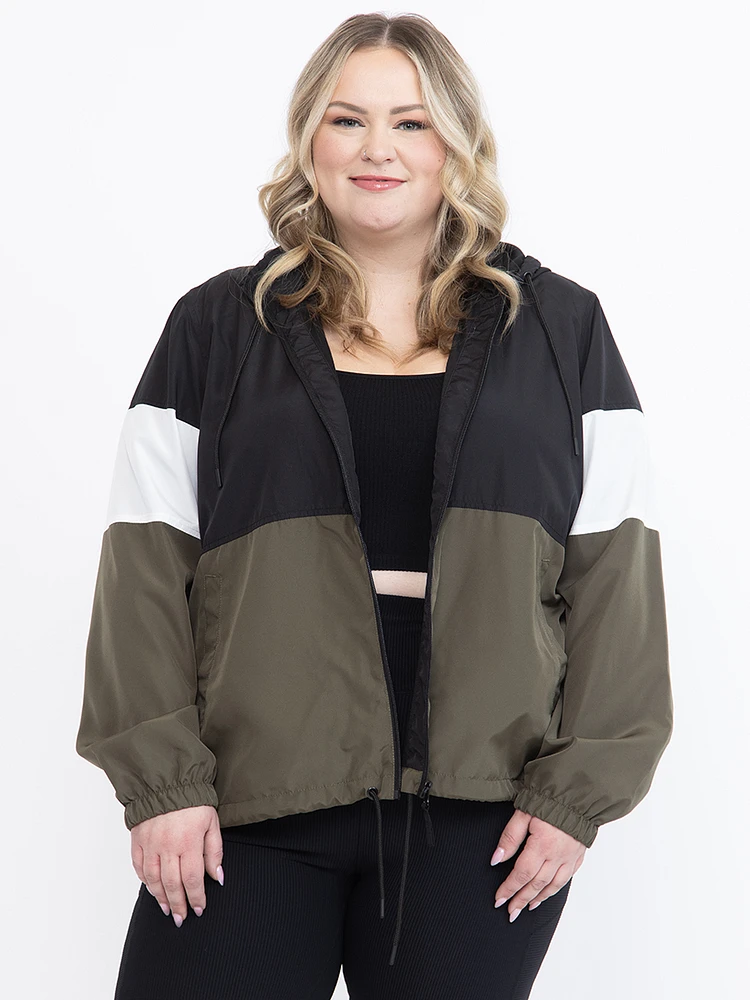 Women's Colourblock Windbreaker