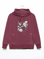 Women's Skull Popover Hoodie