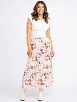 Women's Tiered Maxi Skirt