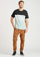 Men's Colour Block Tee