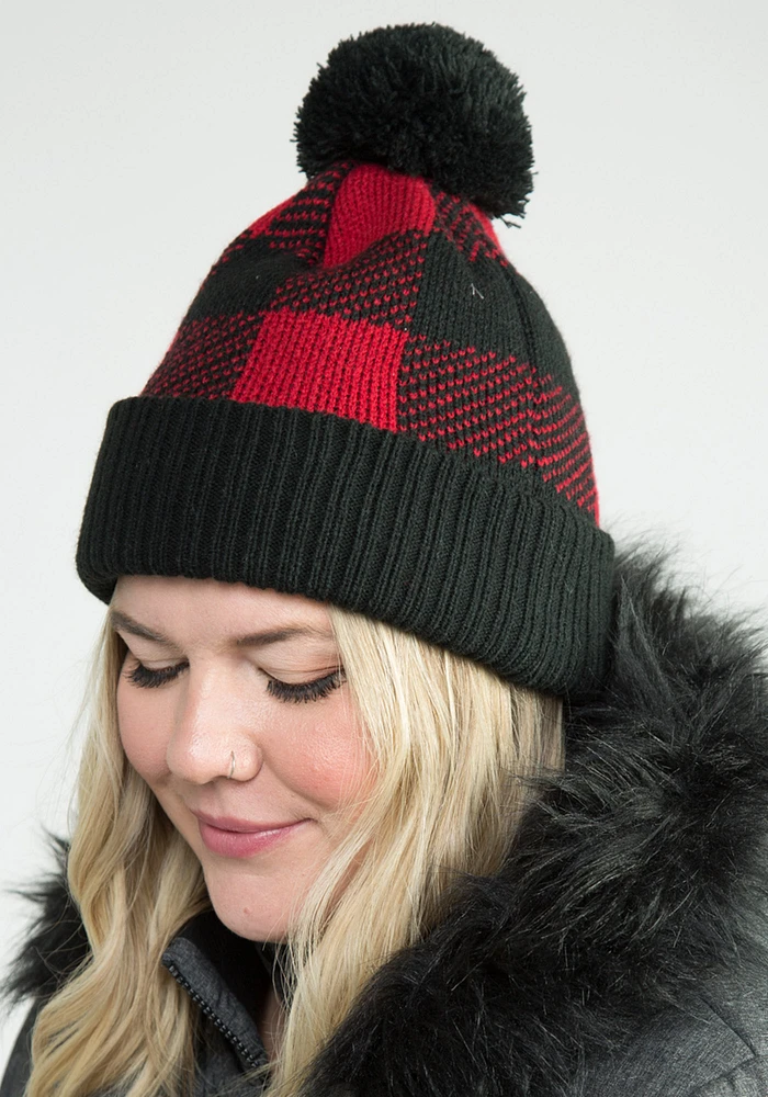 Women's Buffalo Plaid Toque