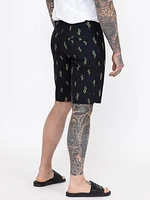 Men's Printed Cactus Board Shorts