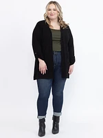Women's Ribbed Cardigan