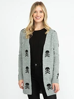 Women's Skull Cardigan