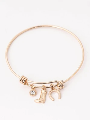 Women's Western Charm Bangle