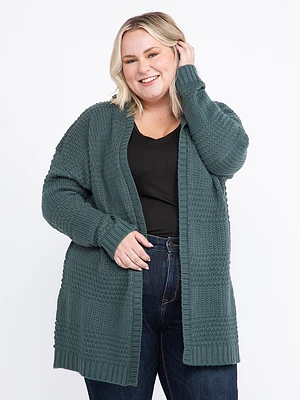 Women's Textured Cardigan