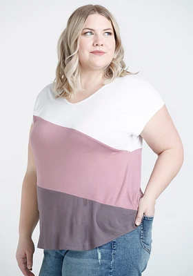 Women's Colour Block Tee