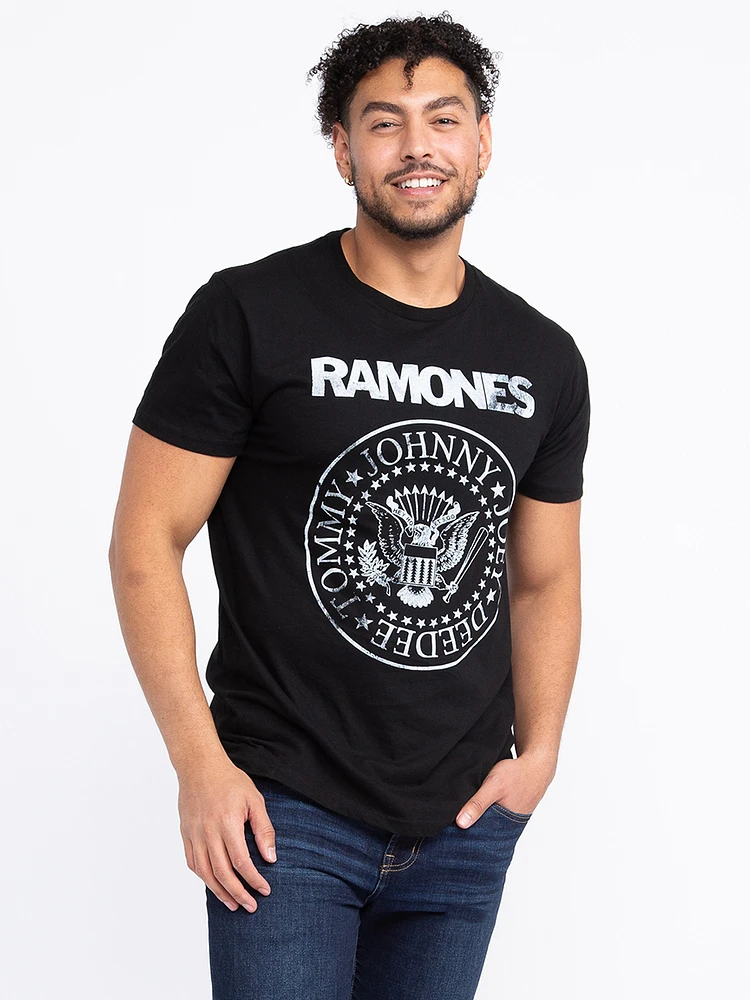 Men's Ramones - Seal Logo Tee