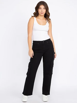 Women's Stretch Twill 90's Loose Cargo Pant