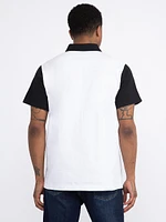 Men's Colourblock Polo Shirt