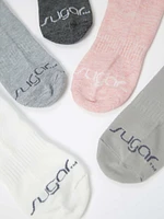 Women's SUGAR Quarter Crew Socks