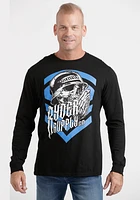 Men's Long Sleeve Skull Tee