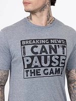 Men's Can't Pause Tee