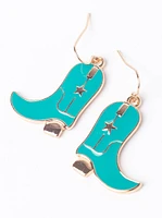 Women's Cowboy Boot Earrings