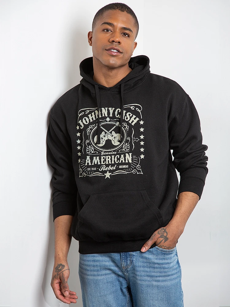 Men's Johnny Cash American Rebel Hoodie