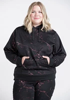 Women's Splatter Print Hoodie