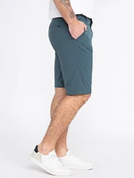 Men's Teal Textured Hybrid Shorts