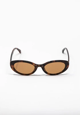 Women's Tort Oval Frame Sunglasses