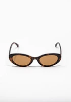 Women's Tort Oval Frame Sunglasses