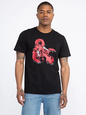 Men's D&D Dragon & Die Tee