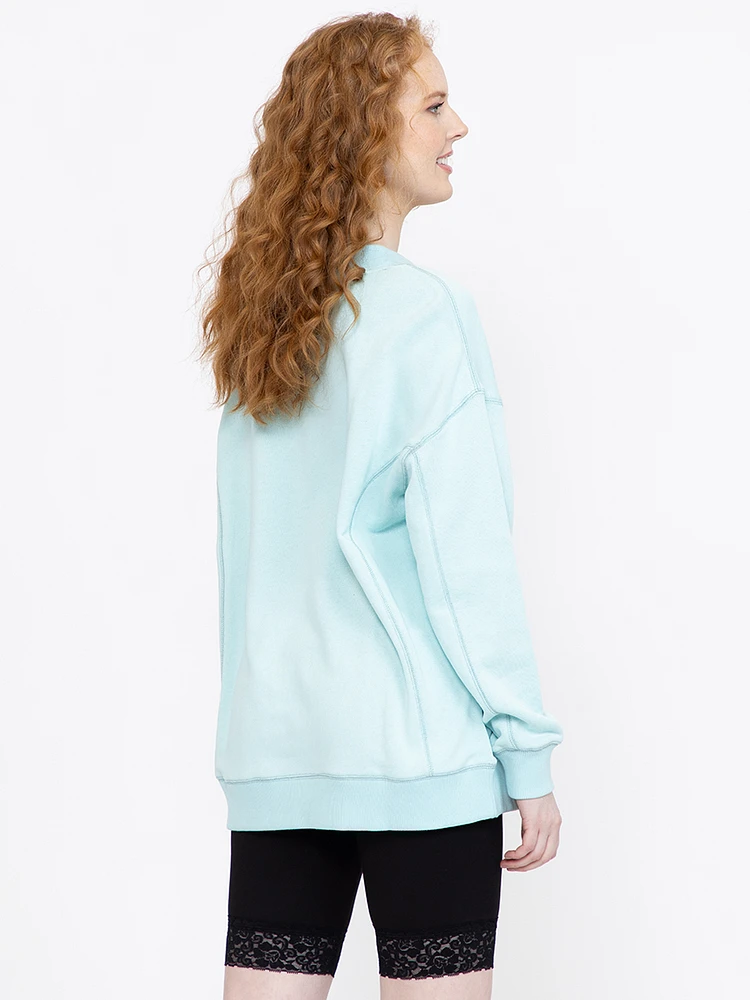 Women's V Neck Sweatshirt