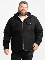 Men's Sherpa Lined Shirt Jacket