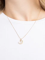 Women's Crescent Moon Necklace