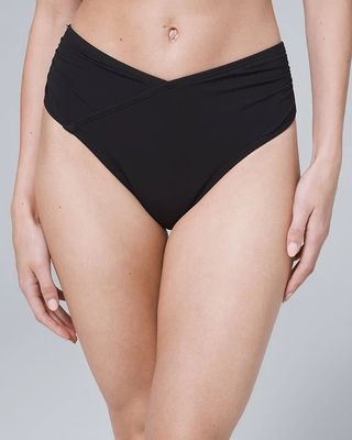 High-Waist Wrap Bikini Bottom