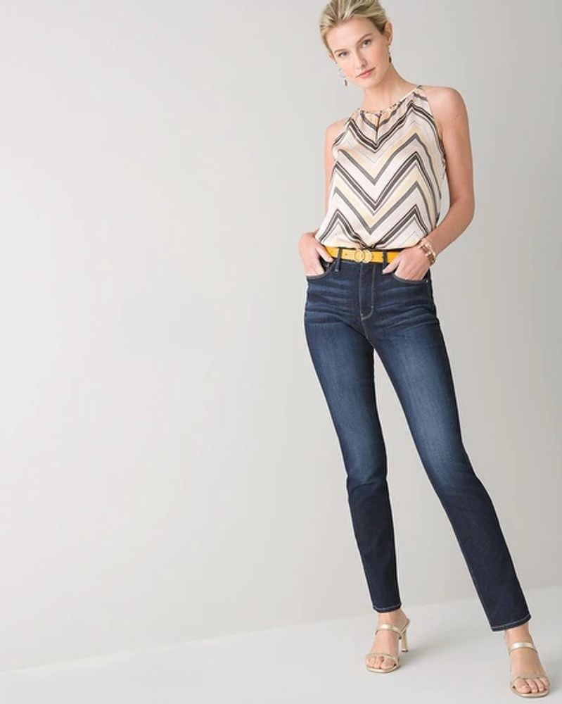 White House Black Market Petite High-Rise Sculpt Slim Jeans