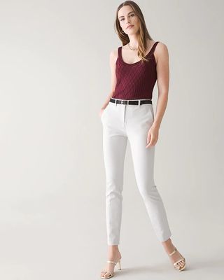 WHBM® Elle Slim Ankle Comfort Stretch Pant