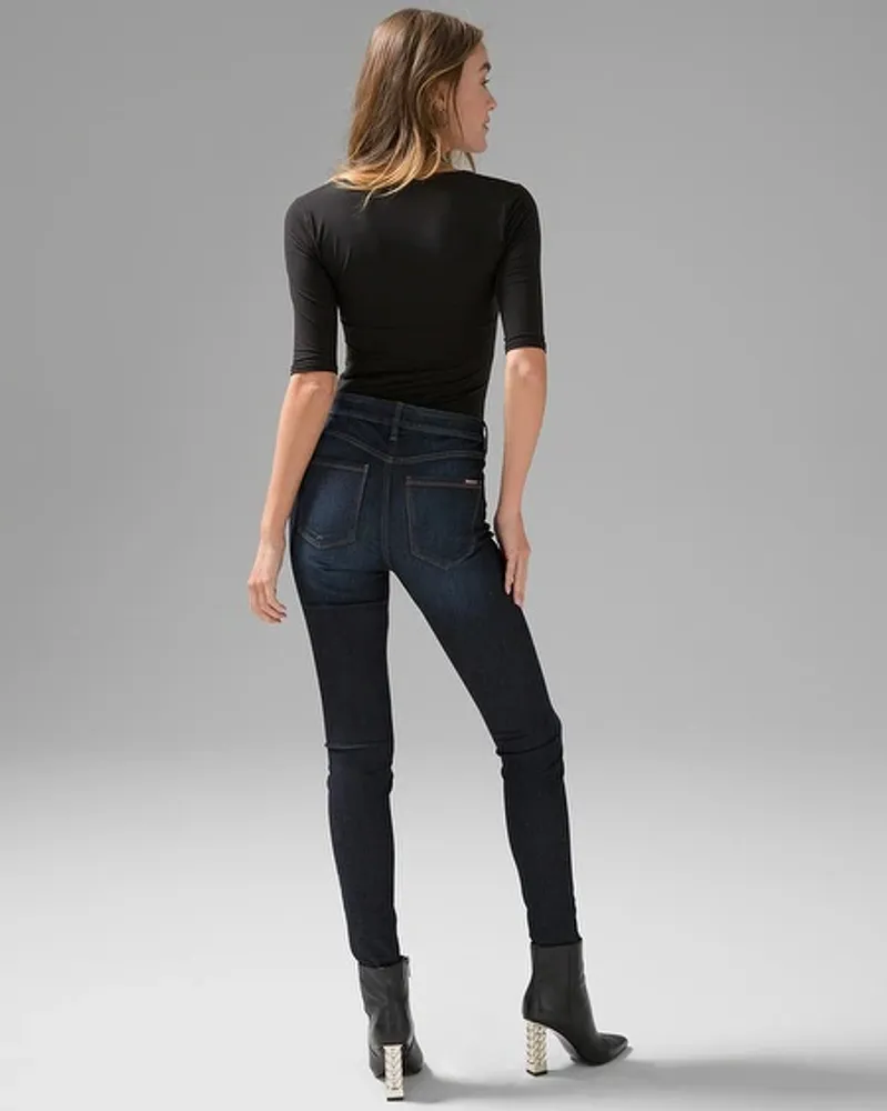 Petite High-Rise Sculpt Skinny Ankle Jeans