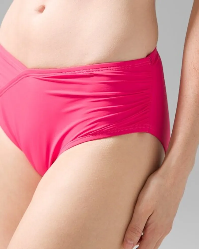 High-Waist Wrap Bikini Bottom