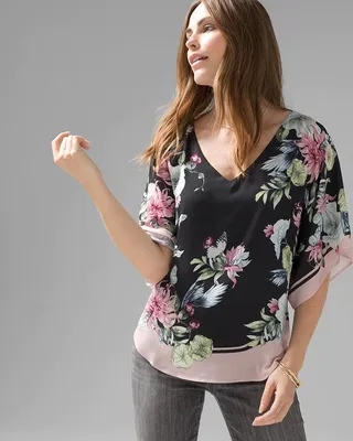 Kimono Sleeve Blouse
