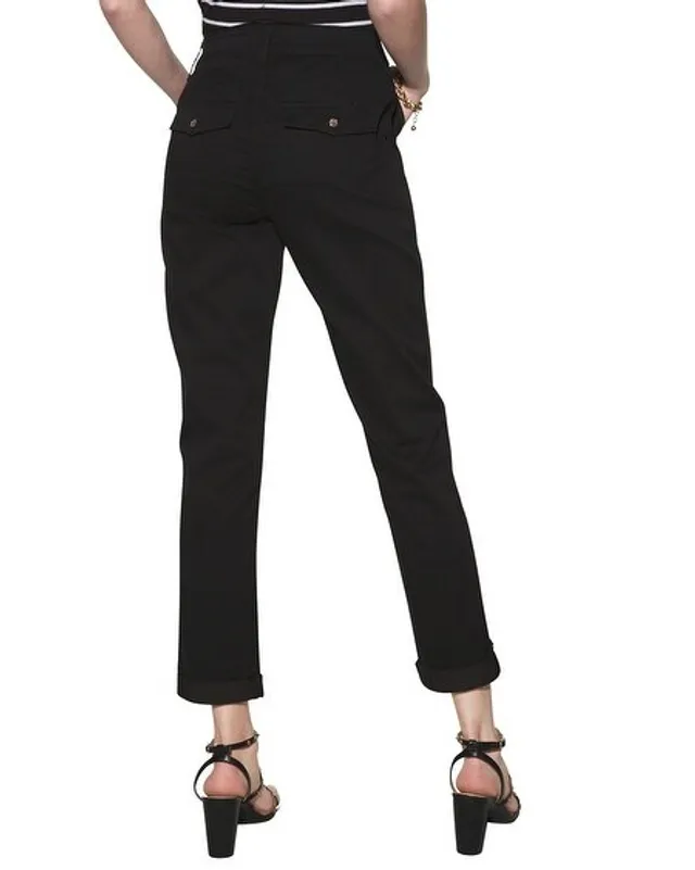 White House Black Market Outlet WHBM Mid-Rise Utility Crop Pants