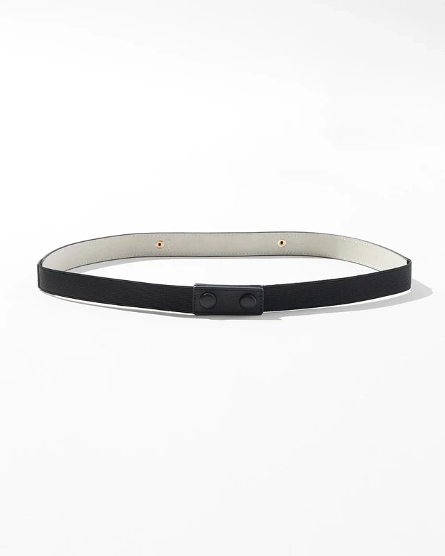 White House Black Market Horsebit Skinny Stretch Belt  display picture 2