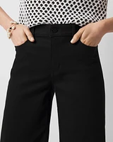 High-Rise Wide Leg Cropped Jean