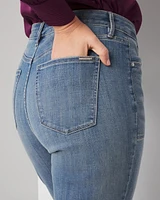 High-Rise Novelty Pocket Bootcut Jean