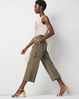 Pret Cargo Wide Leg Cropped Pant