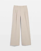 Pleated Wide Leg Pants