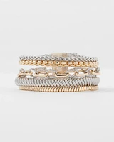 Mixed Metal Chain Bracelet